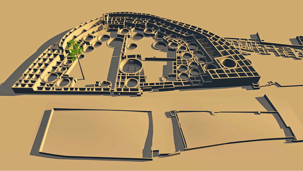 Pueblo Bonito,Chaco Canyon